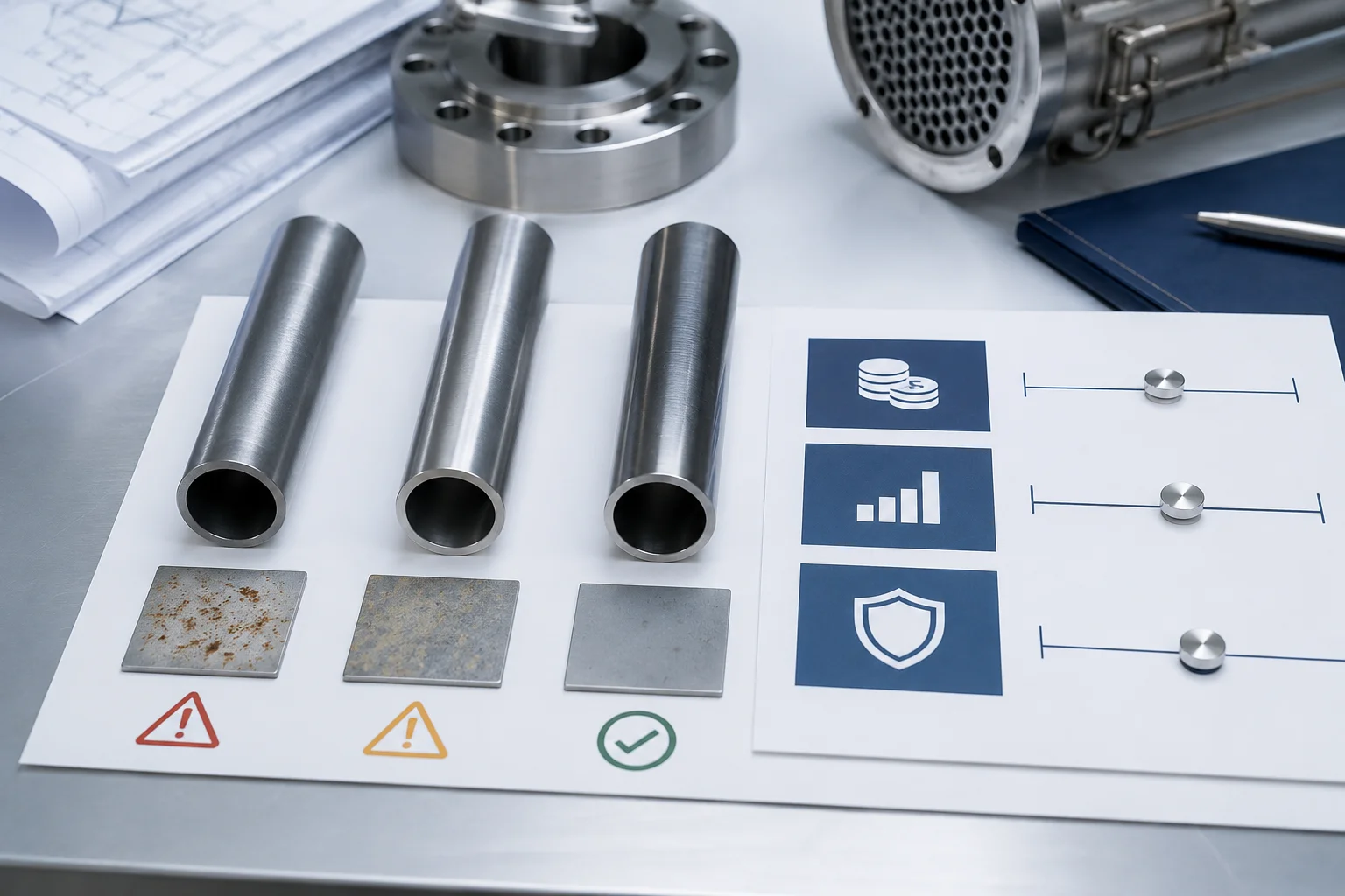 Quality control of nickel alloy tubes